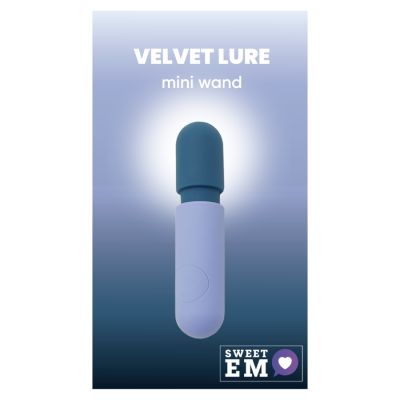 Мини-вибратор микрофон Sweet Em, 10 режимов, синий, 11.8 х 2.6 см