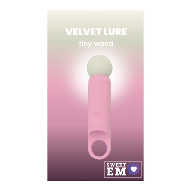 Мини-вибратор-микрофон Sweet Em, 10 режимов, розовый вид 2