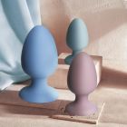 Анальная пробка Sweet Em, коричневая, S, 8 х 4.5 см вид 3