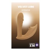 Вибратор с клиторальным стимулятором Sweet Em, L, коричневый, 15.9 х 12.6 х 6.7 см