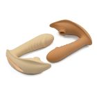 Вибратор с клиторальным стимулятором Sweet Em, L, коричневый, 15.9 х 12.6 х 6.7 см вид 6