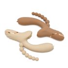 Вибратор-кролик с анальной стимуляцией Sweet Em, коричневый, 22.1 х 7.8 х 4.2 см вид 7