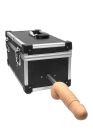 Портативна секс-машина Diva Tool Box у валізі, з пультом та трьома насадками Vac-U-Lock, чорна вид 3