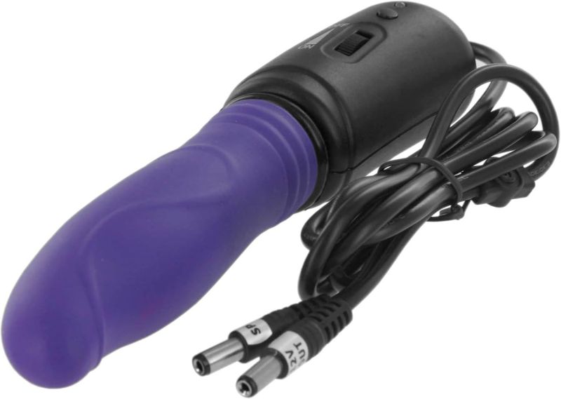 Портативна секс-машина Diva Tool Box у валізі, з пультом та трьома насадками Vac-U-Lock, чорна вид 6