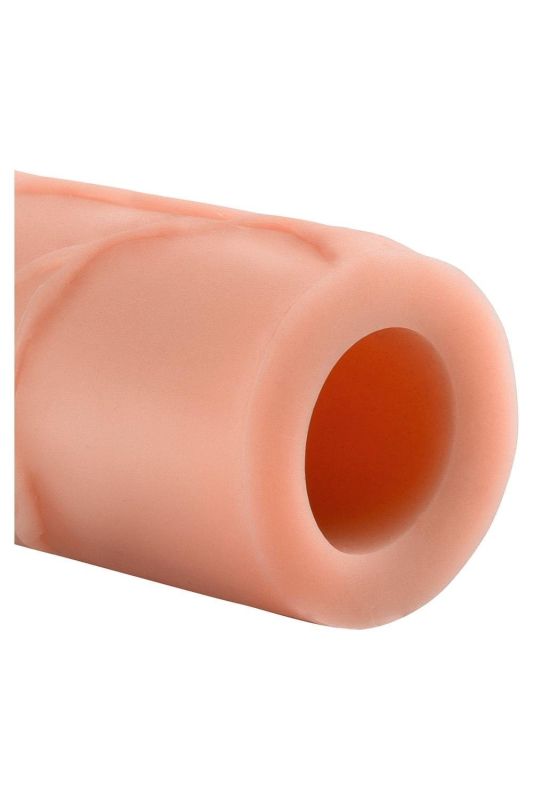 Насадка на член удлиняющая +7.6 см Pipedream X-Tensions телесная, 22.8 х 4.4 см вид 4