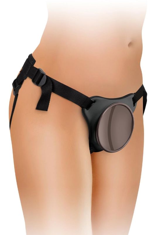 Страпон реалистичный Pipedream King Cock Elite двойной плотности, 20.5 см х 3.5 см вид 5