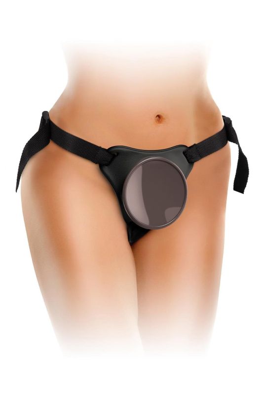 Страпон реалистичный Pipedream King Cock Elite двойной плотности, 20.5 см х 3.5 см вид 6