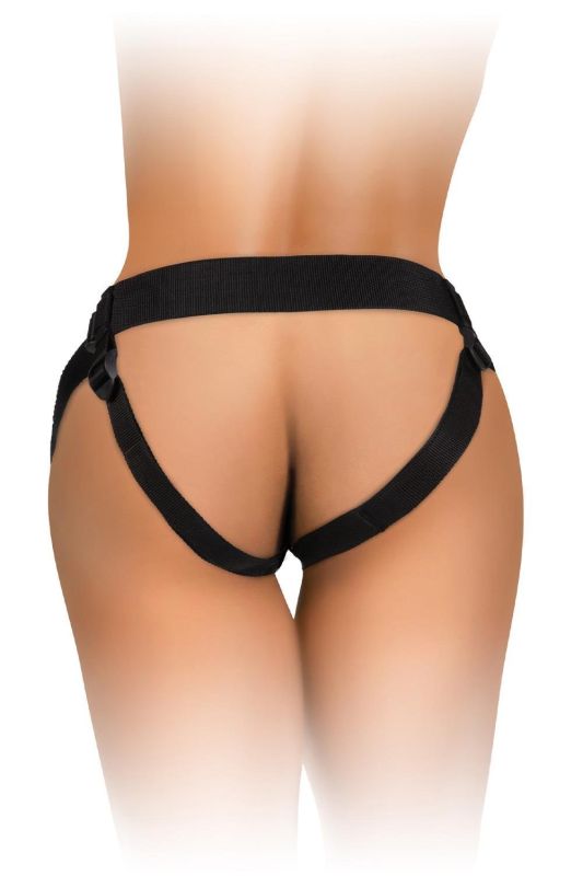 Страпон реалистичный Pipedream King Cock Elite двойной плотности, 20.5 см х 3.5 см вид 7