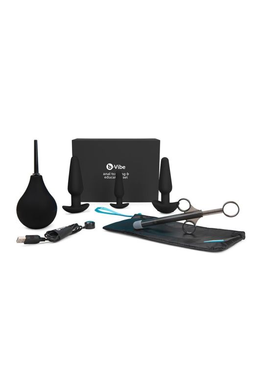 Набір для анального сексу B-Vibe Anal Training 7 предметів, синій вид 5