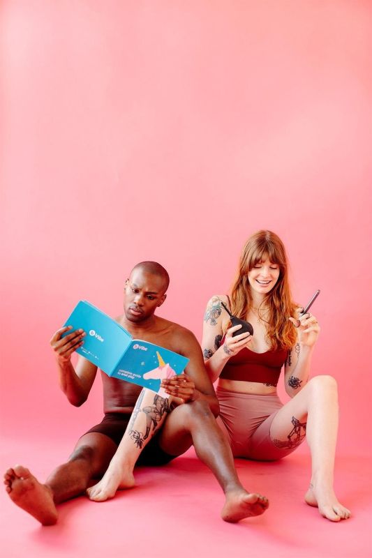 Набір для анального сексу B-Vibe Anal Training 7 предметів, синій вид 12