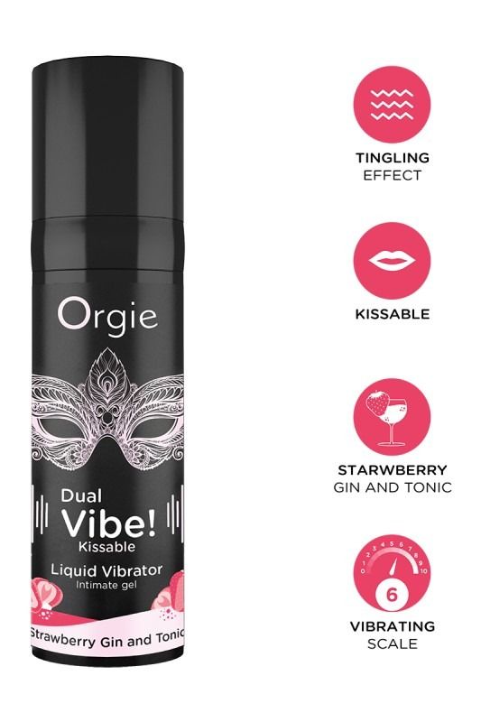 Набір Orgie VIBE! BULLET чорна віброкуля та рідкий вібратор 15 мл вид 3