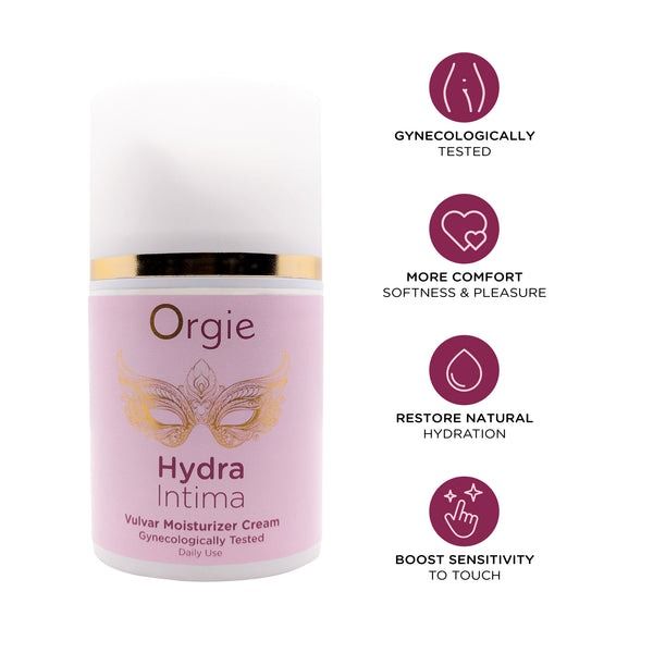 Зволожуючий крем для вульви Orgie Hydra Intima для підвищення чутливості, 50 мл вид 4