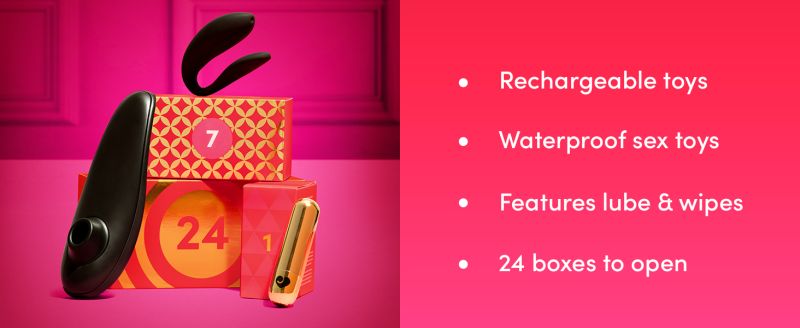 Адвент-календар для пар Lovehoney X Womanizer We-Vibe Couple's Advent Calendar 2025, 24 предмета вид 13