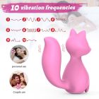 Міні-вібратор кліторальний Every Night Toys Doris у формі лисиці світло-рожевий, 10 режимів вібрації вид 7