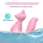 Міні-вібратор кліторальний Every Night Toys Doris у формі лисиці світло-рожевий, 10 режимів вібрації вид 10