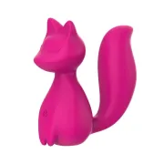 Міні-вібратор кліторальний Every Night Toys Doris у формі лисиці рожевий, 10 режимів вібрації