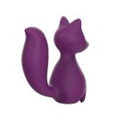 Міні-вібратор кліторальний Every Night Toys Doris у формі лисиці фіолетовий, 10 режимів вібрації вид 4