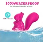 Міні-вібратор кліторальний Every Night Toys Debbie у формі білочки рожевий, 10 режимів вібрації вид 5