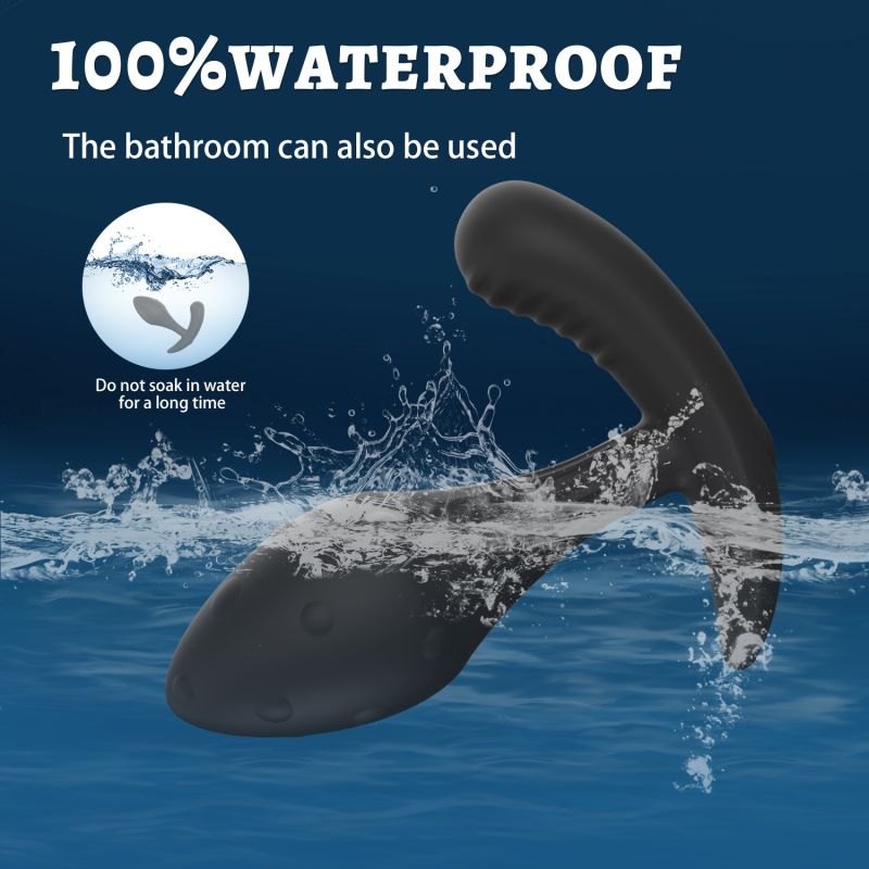 Масажер простати Every Night Toys Miah з дистанційним керуванням, чорний, 10 режимів вібрації вид 3