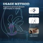 Масажер простати Every Night Toys Miah з дистанційним керуванням, синій, 10 режимів вібрації вид 5