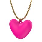 Мини-вибратор клиторальный Every Night Toys Eileen в форме сердца розовый, 10 режимов вибрации вид 3