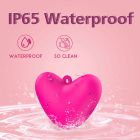 Міні-вібратор кліторальний Every Night Toys Eileen у формі серця рожевий, 10 режимів вібрації вид 5