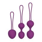 Набір вагінальних кульок Every Night Toys Wendy, 3 шт, лавандовий вид 2