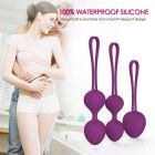 Набір вагінальних кульок Every Night Toys Wendy, 3 шт, лавандовий вид 4