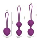 Набір вагінальних кульок Every Night Toys Wendy, 3 шт, лавандовий вид 6