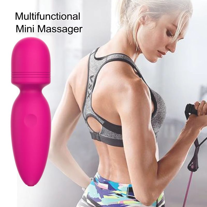 Мини-вибратор микрофон Every Night Toys Amy розовый, 10 режимов вибрации вид 5