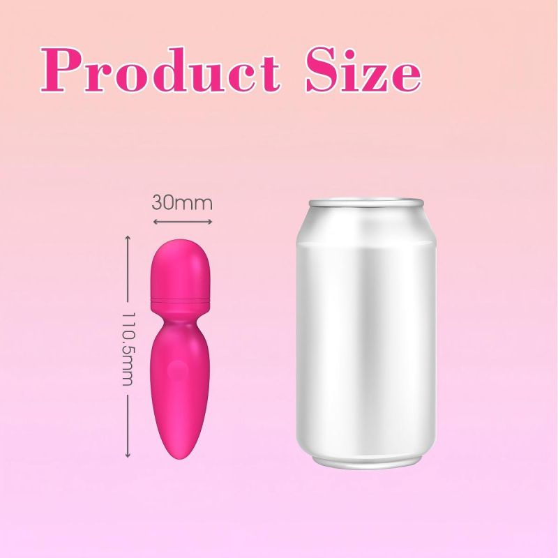 Мини-вибратор микрофон Every Night Toys Amy розовый, 10 режимов вибрации вид 11