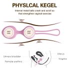 Набір вагінальних кульок Every Night Toys Wendy, 3 шт, бузковий вид 3