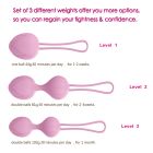 Набір вагінальних кульок Every Night Toys Wendy, 3 шт, бузковий вид 7