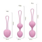 Набір вагінальних кульок Every Night Toys Wendy, 3 шт, бузковий вид 8