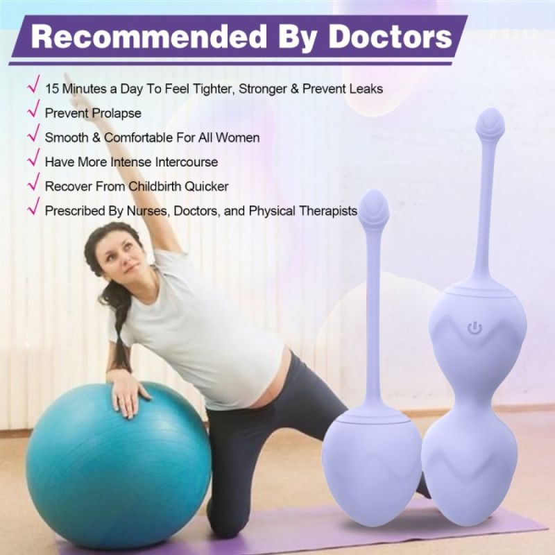 Набір вагінальних віброкульок Every Night Toys Lela, 3 шт, з дистанційним пультом, бузковий вид 3