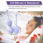 Набір вагінальних віброкульок Every Night Toys Lela, 3 шт, з дистанційним пультом, бузковий вид 6