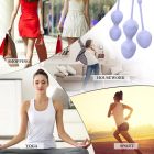 Набір вагінальних віброкульок Every Night Toys Lela, 3 шт, з дистанційним пультом, бузковий вид 10