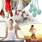 Набір вагінальних віброкульок Every Night Toys Audrey, 3 шт, з дистанційним пультом, бірюзовий вид 8