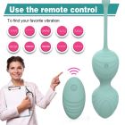 Набір вагінальних віброкульок Every Night Toys Audrey, 3 шт, з дистанційним пультом, бірюзовий вид 10