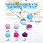 Набір різнокольорових вагінальних віброкульок Every Night Toys з вібрацією та дистанційним пультом вид 4