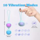 Набір різнокольорових вагінальних віброкульок Every Night Toys з вібрацією та дистанційним пультом вид 7