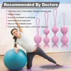 Набір вагінальних віброкульок Every Night Toys Beata, 4 шт, з дистанційним пультом, бузковий вид 3