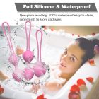 Набір вагінальних віброкульок Every Night Toys Beata, 4 шт, з дистанційним пультом, бузковий вид 6