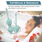 Набір вагінальних віброкульок Every Night Toys Hailey, 4 шт, з дистанційним пультом, бірюзовий вид 6