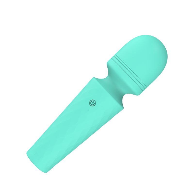 Міні-вібратор мікрофон Every Night Toys Sharon бірюзовий, 10 режимів вібрації вид 4