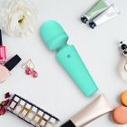 Міні-вібратор мікрофон Every Night Toys Sharon бірюзовий, 10 режимів вібрації вид 8
