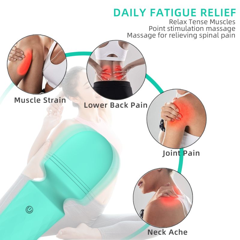 Мини-вибратор микрофон Every Night Toys Sharon бирюзовый, 10 режимов вибрации вид 9