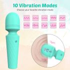 Мини-вибратор микрофон Every Night Toys Sharon бирюзовый, 10 режимов вибрации вид 10