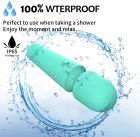 Мини-вибратор микрофон Every Night Toys Sharon бирюзовый, 10 режимов вибрации вид 11