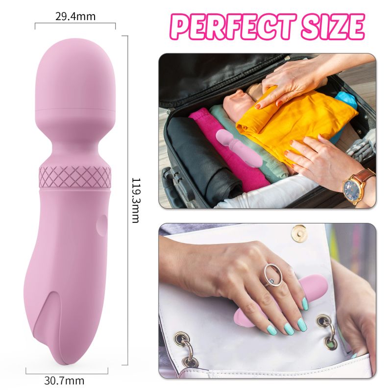 Мини-вибратор-микрофон Every Night Toys Scarlett лавандовый, 10 режимов вибрации вид 6